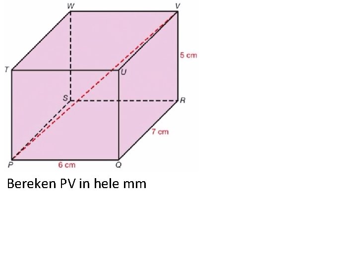 Bereken PV in hele mm 