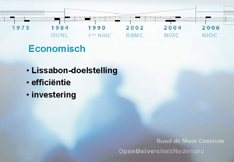 Economisch • Lissabon-doelstelling • efficiëntie • investering 