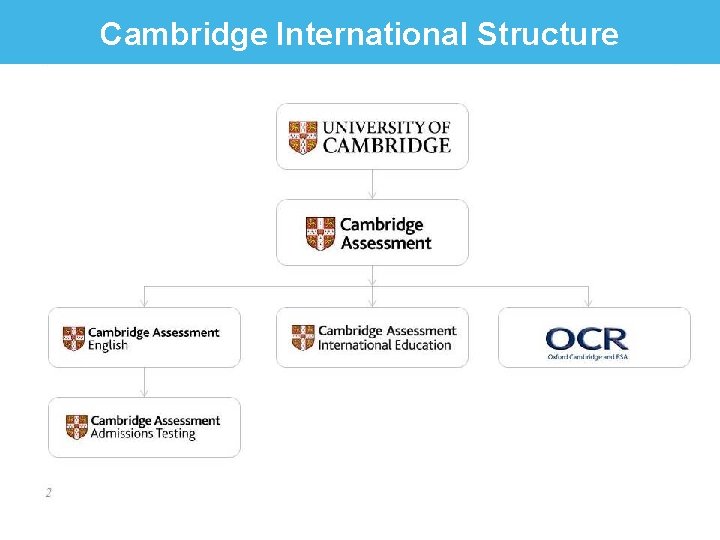 Cambridge International Structure 