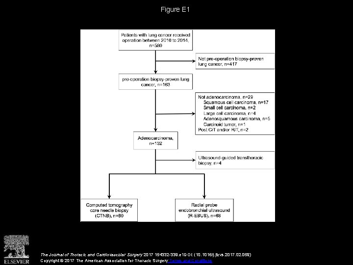 Figure E 1 The Journal of Thoracic and Cardiovascular Surgery 2017 154332 -339. e