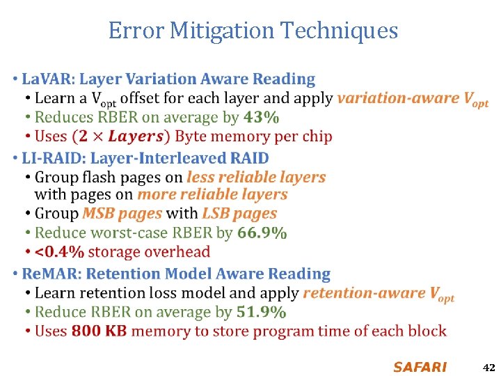 Error Mitigation Techniques • 42 