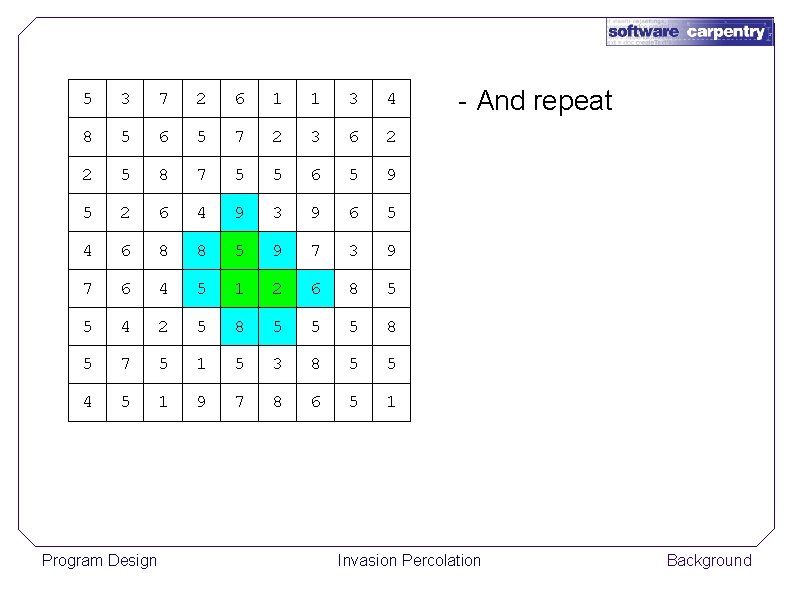 5 3 7 2 6 1 1 3 4 8 5 6 5 7