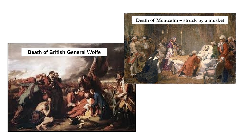 Death of British General Wolfe 