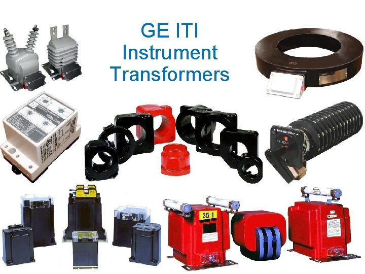 GE ITI Instrument Transformers 66 