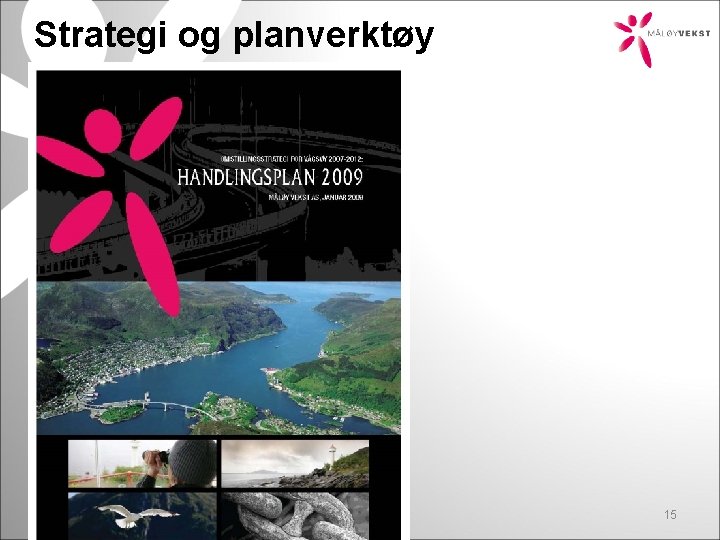 Strategi og planverktøy 15 