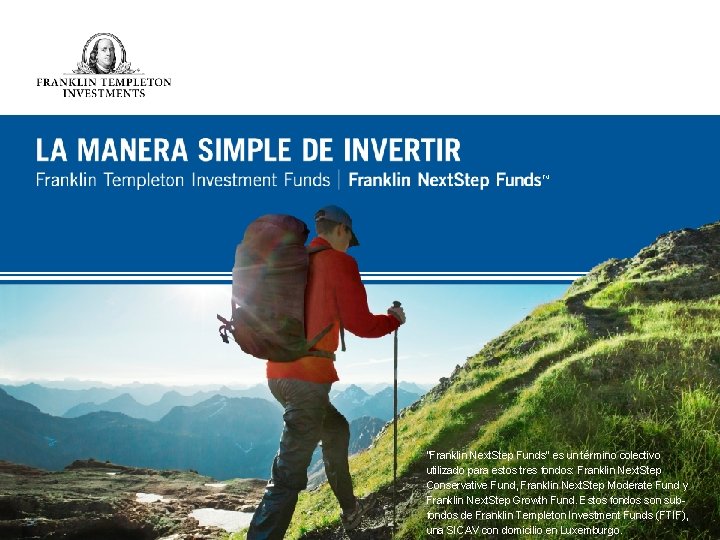 TM For Internal Use Only / Not for Distribution to the Public “Franklin Next. TM For Internal Use Only / Not for Distribution to the Public “Franklin Next.