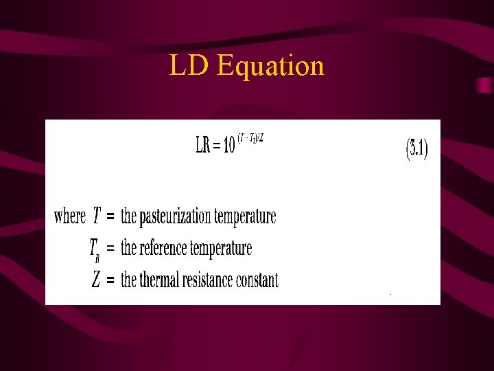 LD Equation 