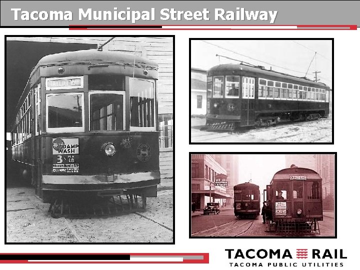 Tacoma Municipal Street Railway 