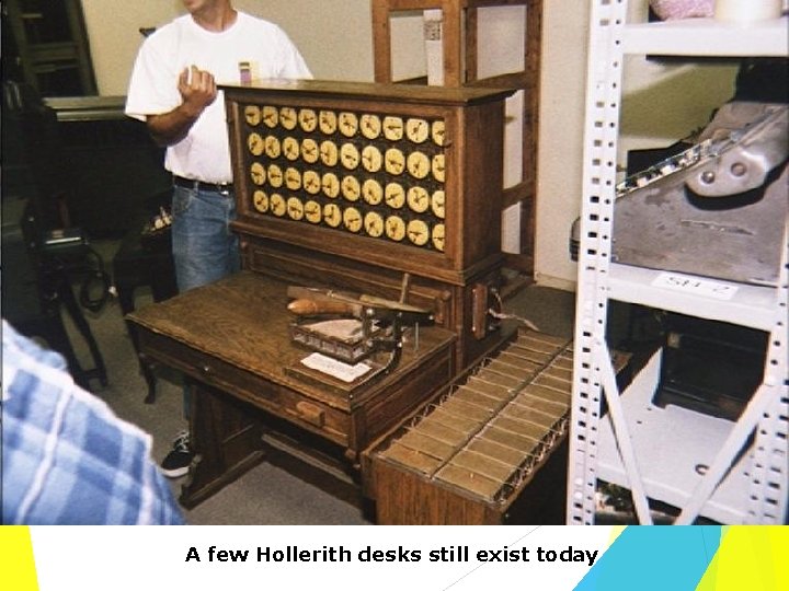 A few Hollerith desks still exist today 