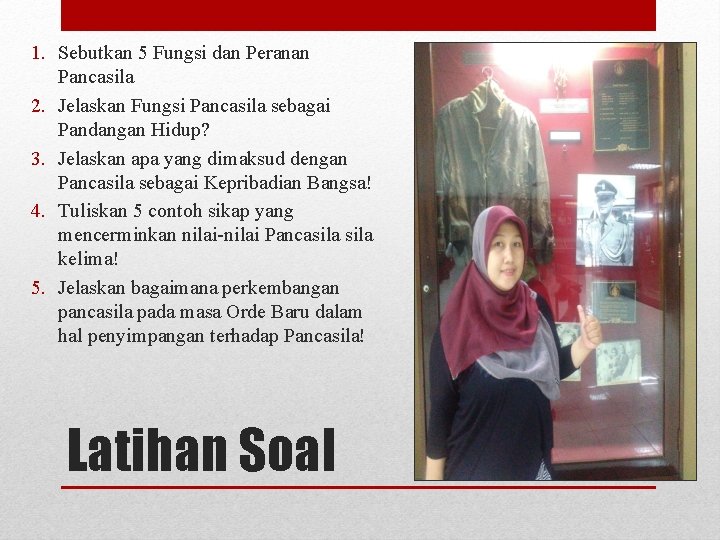 1. Sebutkan 5 Fungsi dan Peranan Pancasila 2. Jelaskan Fungsi Pancasila sebagai Pandangan Hidup? 1. Sebutkan 5 Fungsi dan Peranan Pancasila 2. Jelaskan Fungsi Pancasila sebagai Pandangan Hidup?