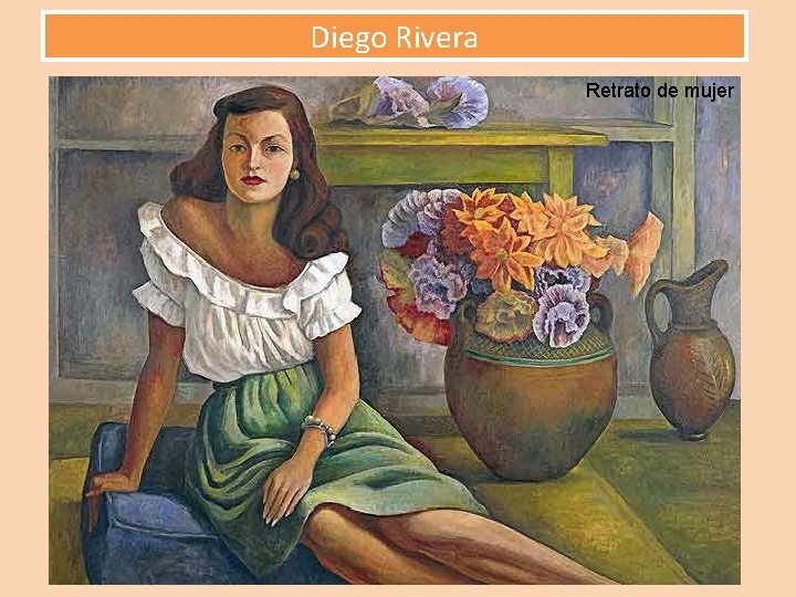 Diego Rivera Retrato de mujer 