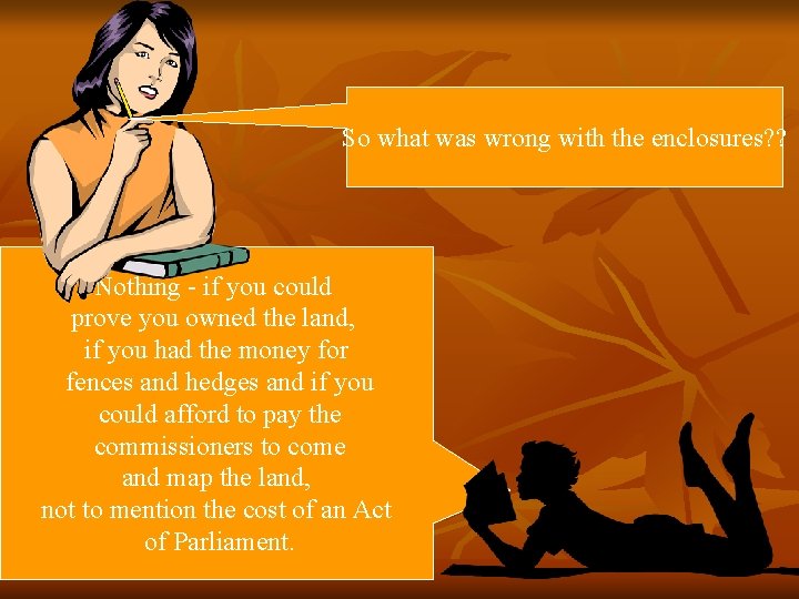 So what was wrong with the enclosures? ? Nothing - if you could prove