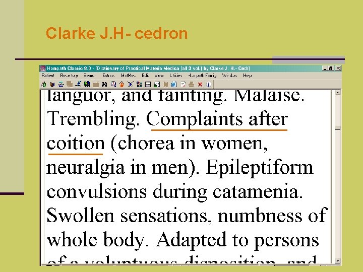 Clarke J. H- cedron 