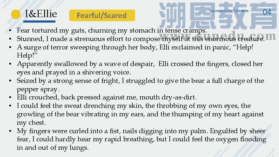 I&Ellie Fearful/Scared Expressions for Reference 04 • Fear tortured my guts, churning my stomach I&Ellie Fearful/Scared Expressions for Reference 04 • Fear tortured my guts, churning my stomach