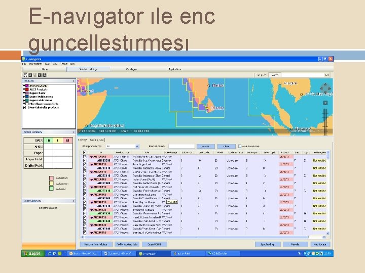 E-navıgator ıle enc guncellestırmesı 