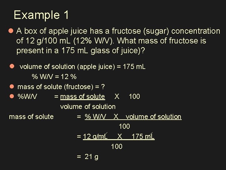 Solutions and Solubility Solution Concentration What is Solution