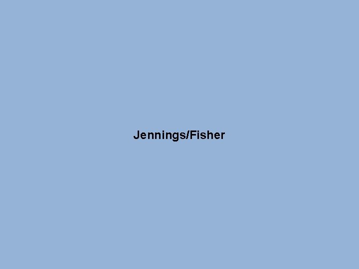 Jennings/Fisher 