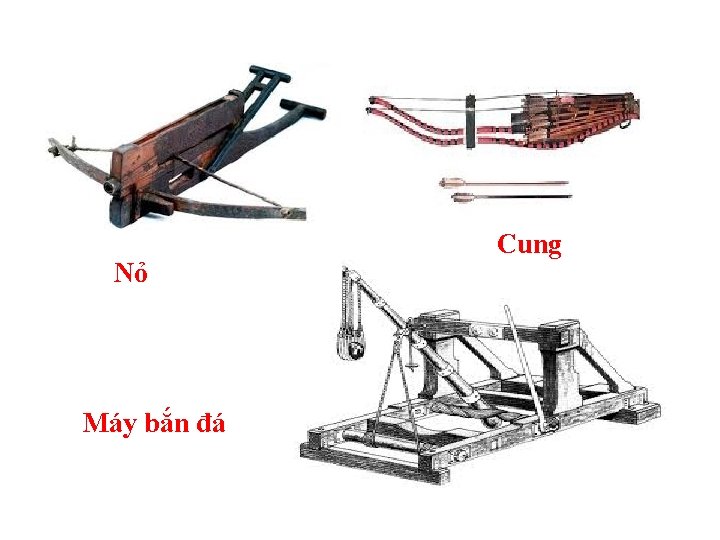 Nỏ Máy bắn đá Cung 