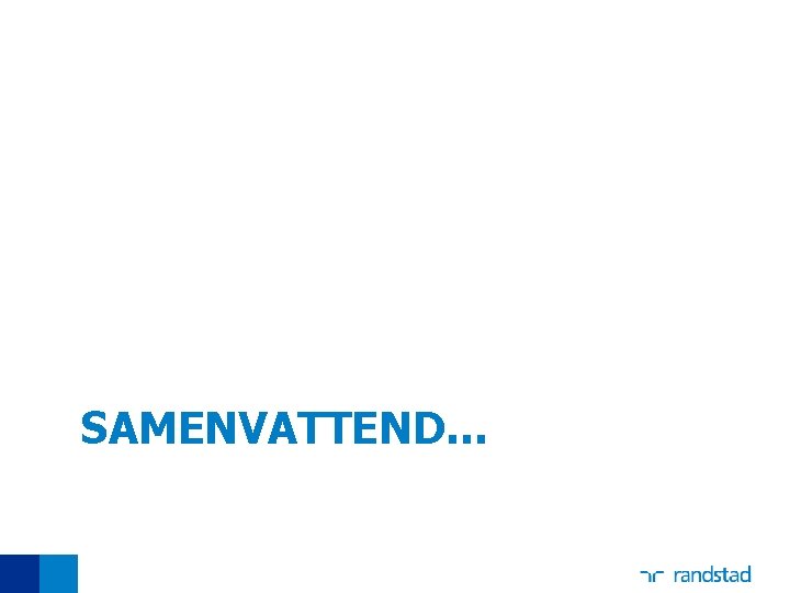 SAMENVATTEND… 