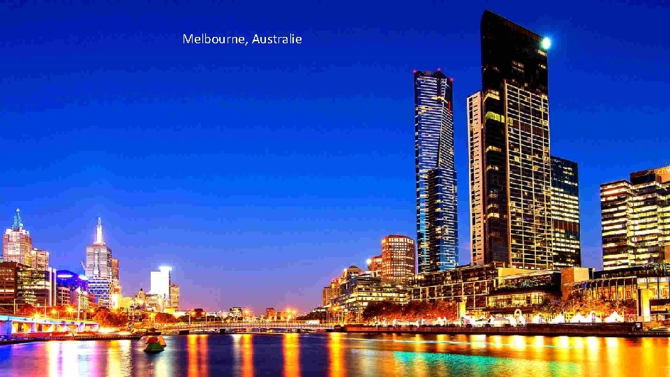 Melbourne, Australie 