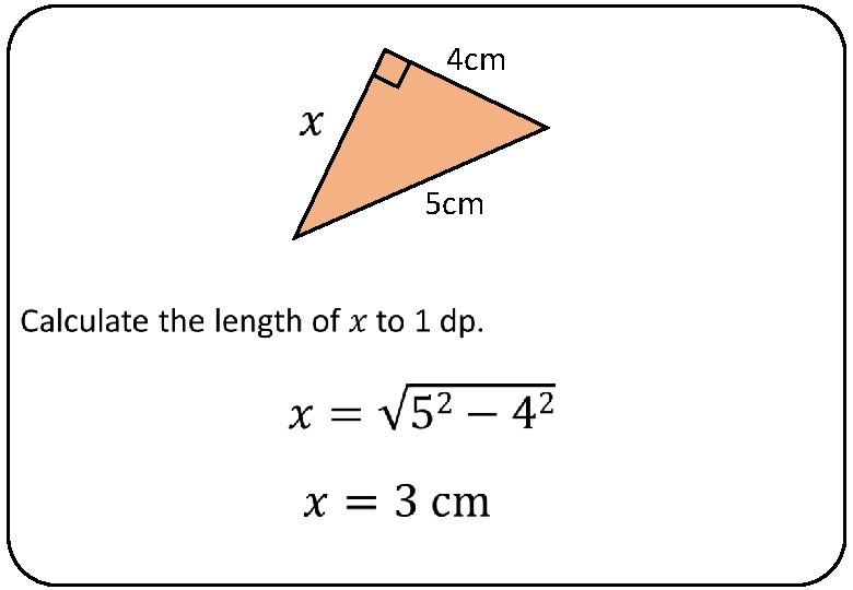 4 cm 5 cm 