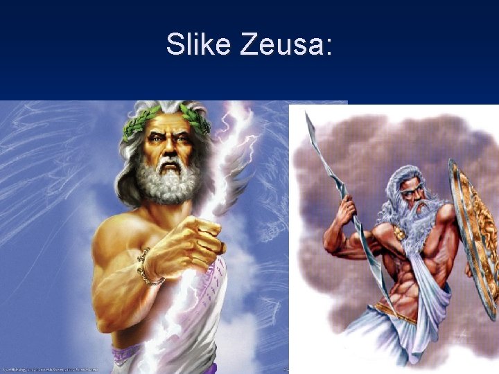 Slike Zeusa: 