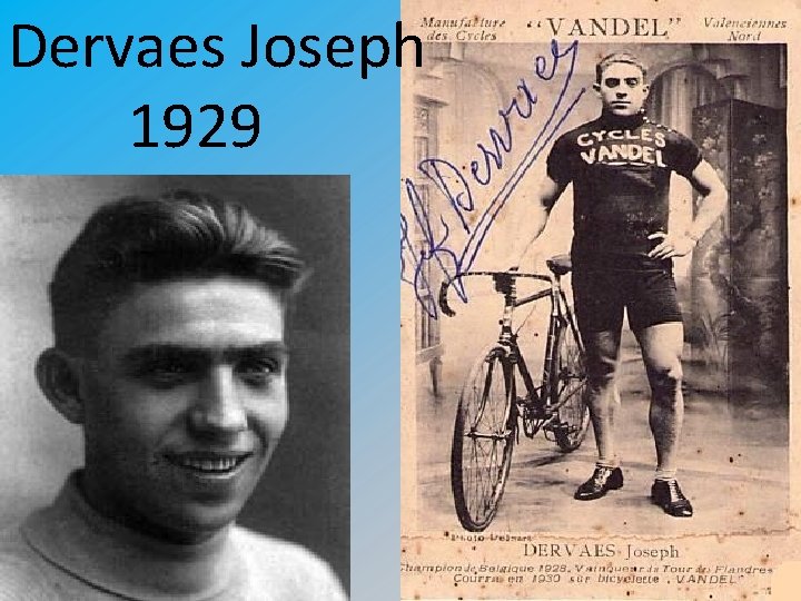 Dervaes Joseph 1929 