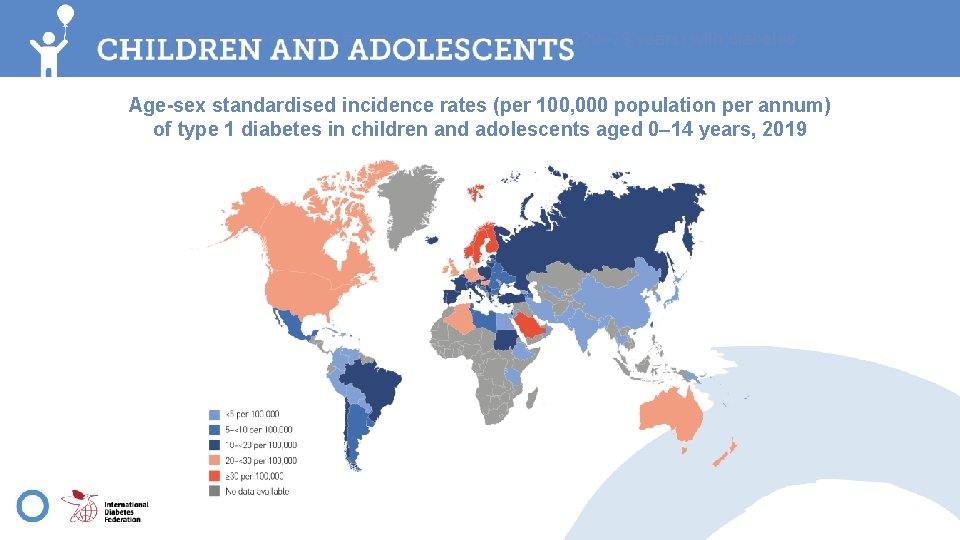 Total diabetes-related health expenditure for adults (20– 79 years) with diabetes Age-sex standardised incidence