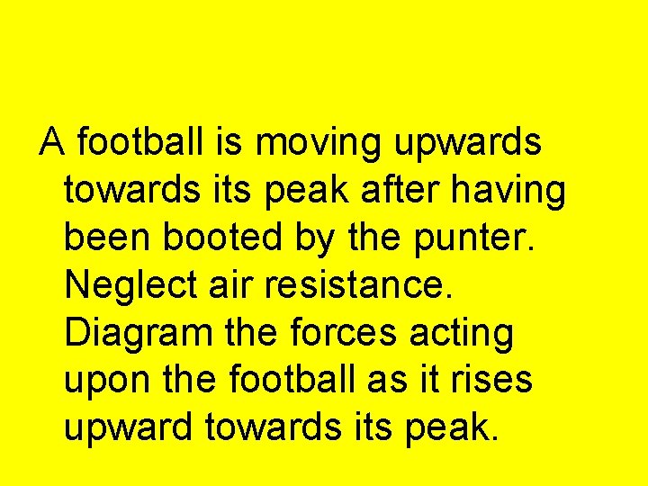 A football is moving upwards towards its peak after having been booted by the