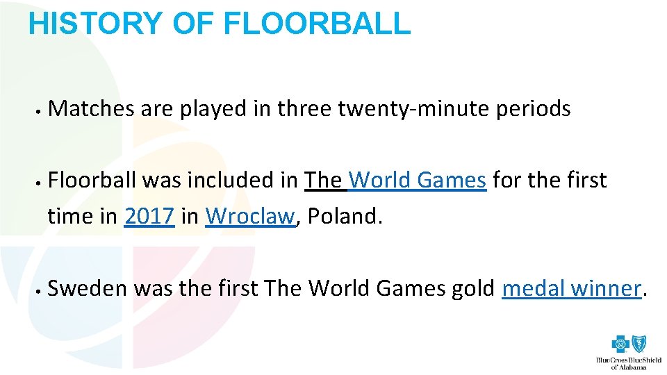 world games 2022 floorball