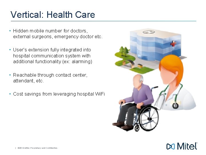 Vertical: Health Care • Hidden mobile number for doctors, external surgeons, emergency doctor etc.