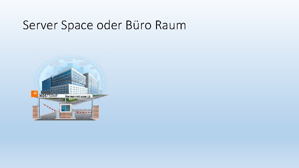 Server Space oder Büro Raum Hermannstrasse 15 