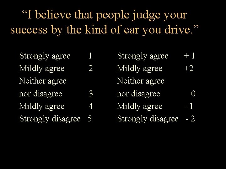 “I believe that people judge your success by the kind of car you drive.