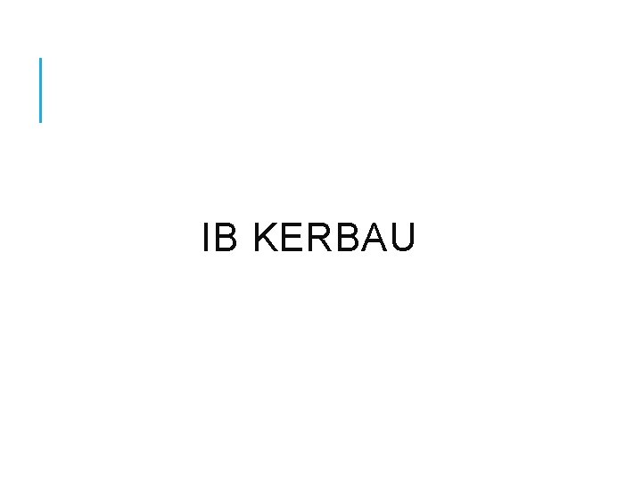 IB KERBAU 