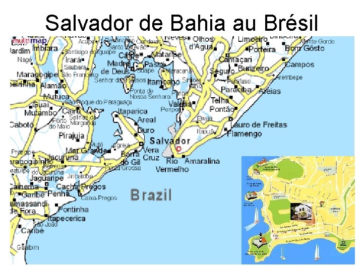 Salvador de Bahia au Brésil 
