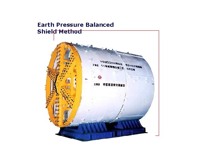 Earth Pressure Balanced Shield Method 