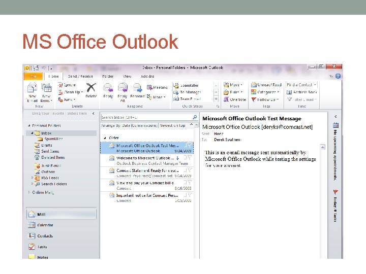 MS Office Outlook 