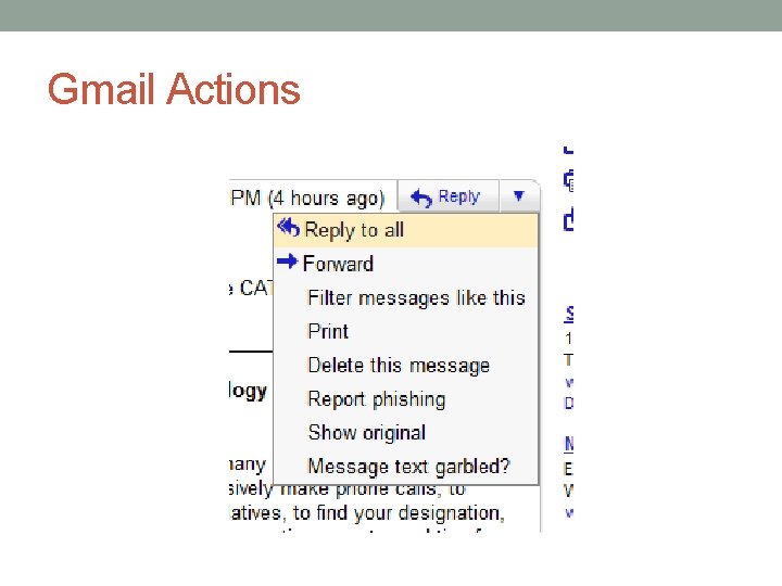 Gmail Actions 