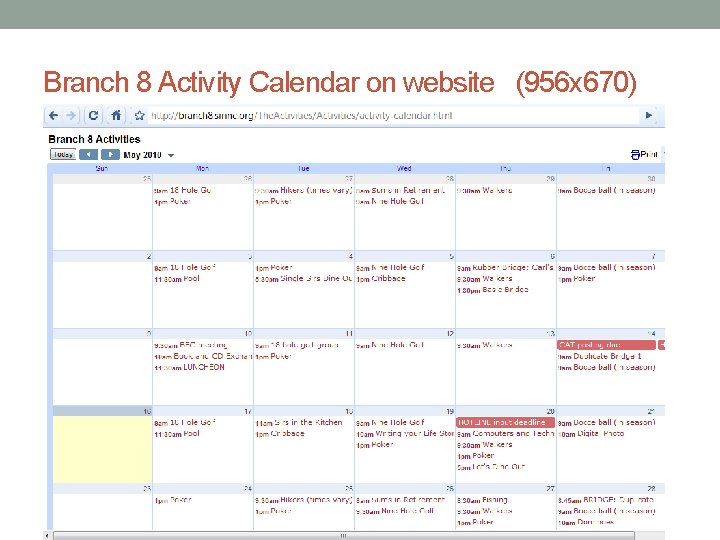 Branch 8 Activity Calendar on website (956 x 670) 