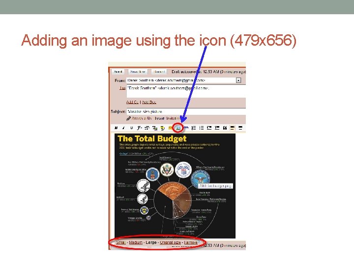 Adding an image using the icon (479 x 656) 