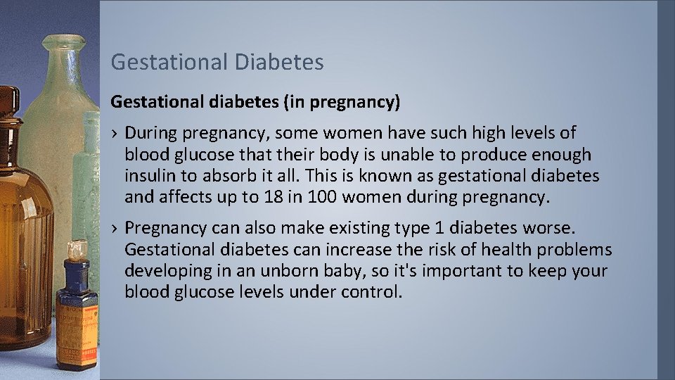 Gestational Diabetes Gestational diabetes (in pregnancy) › During pregnancy, some women have such high