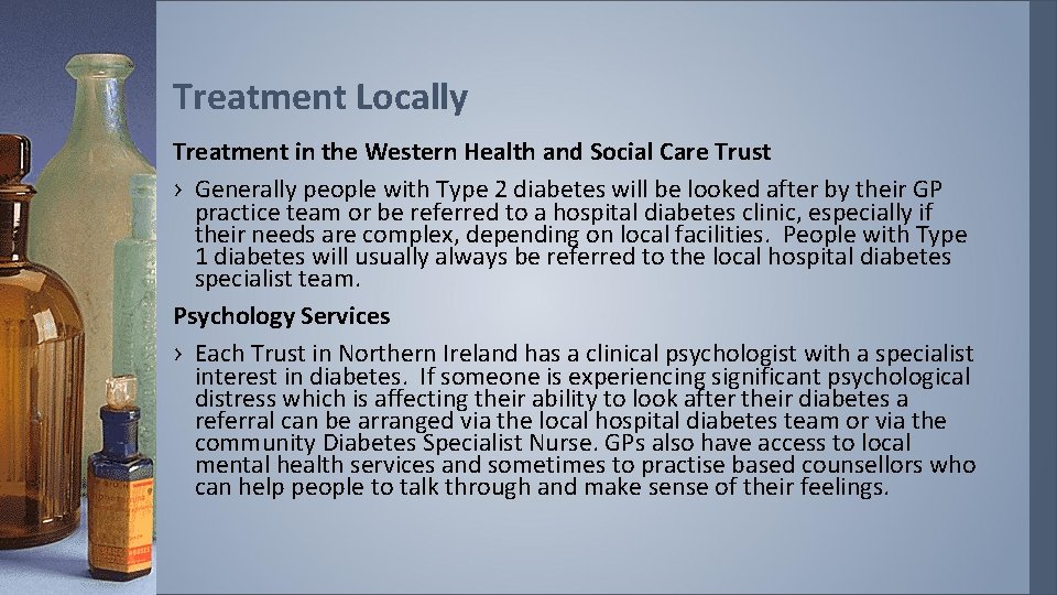 Treatment Locally Treatment in the Western Health and Social Care Trust › Generally people