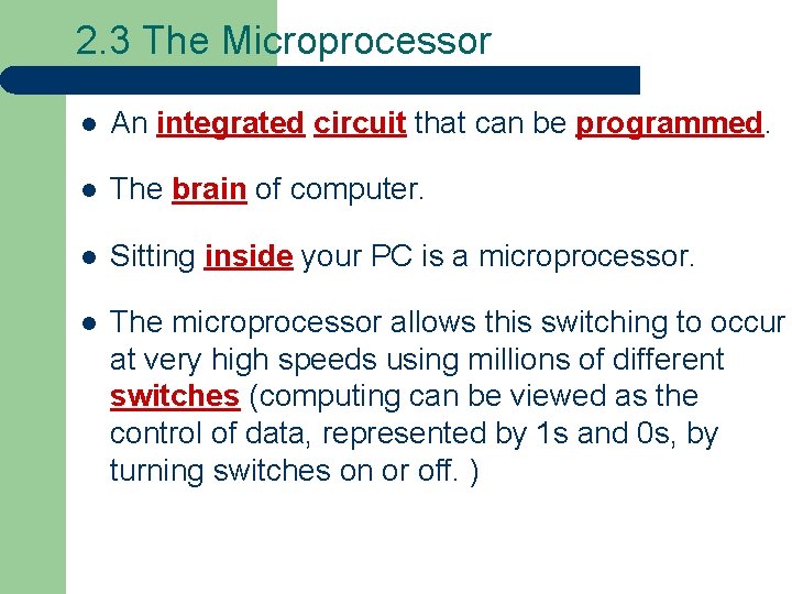Module 1 Section 2 Lecture 2 Presented By