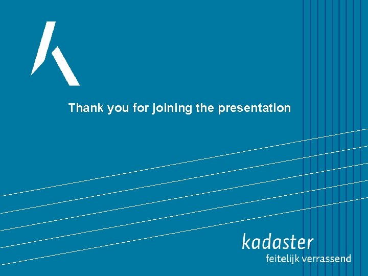 Thank you for joining the presentation 