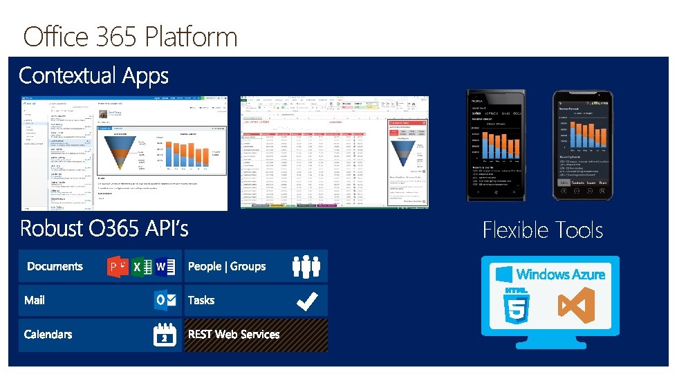 Office 365 Platform Flexible Tools 