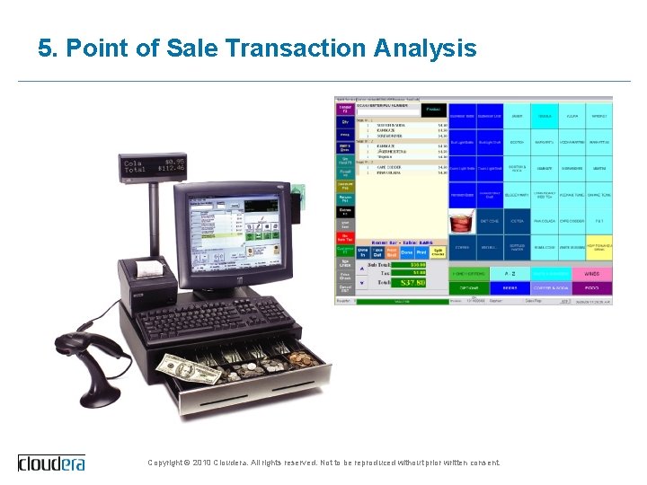 5. Point of Sale Transaction Analysis Copyright © 2010 Cloudera. All rights reserved. Not