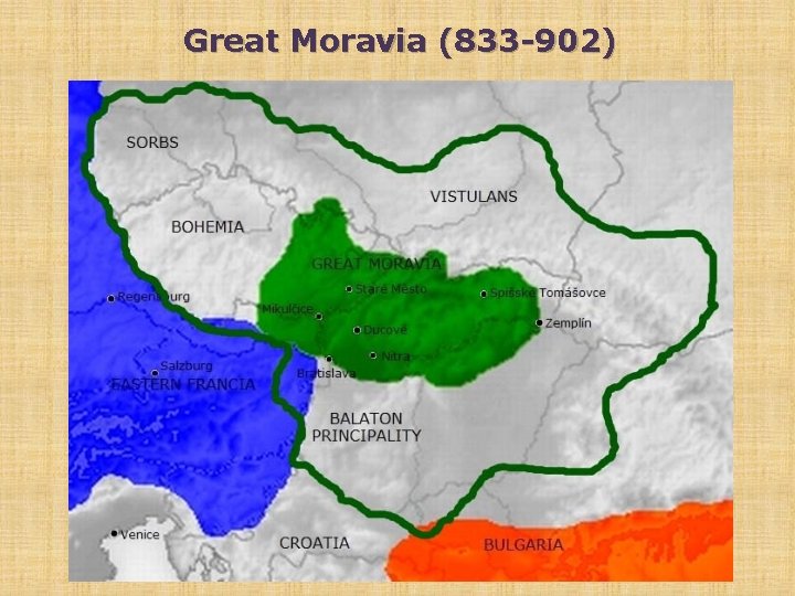 Great Moravia (833 -902) 