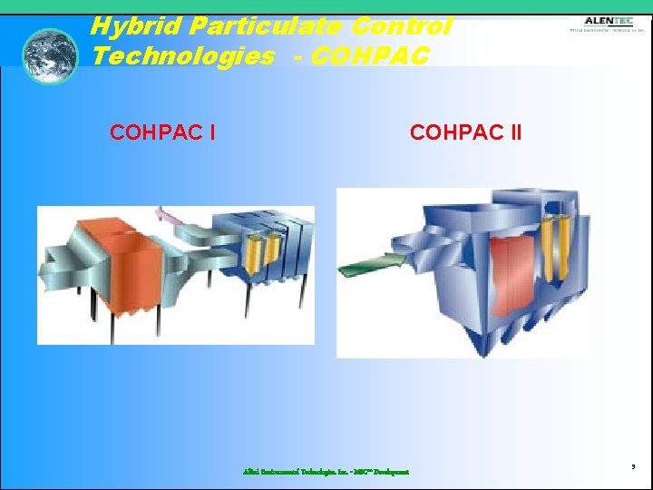 Hybrid Particulate Control Technologies - COHPAC II COHPAC I Allied Environmental Technologies, Inc. -