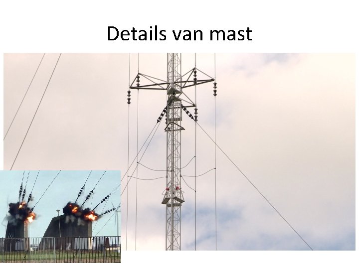 Details van mast 
