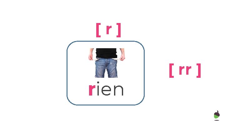 [r] rien [ rr ] 
